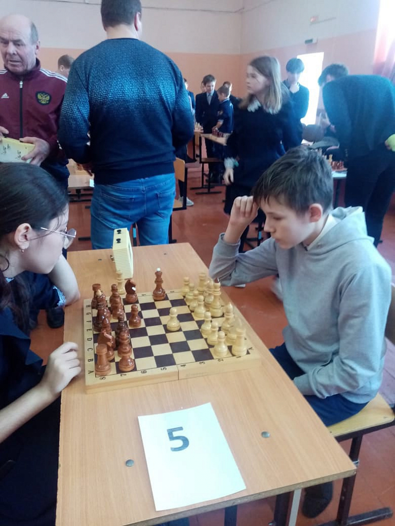 Муниципальный турнир по шахматам Белая ладья